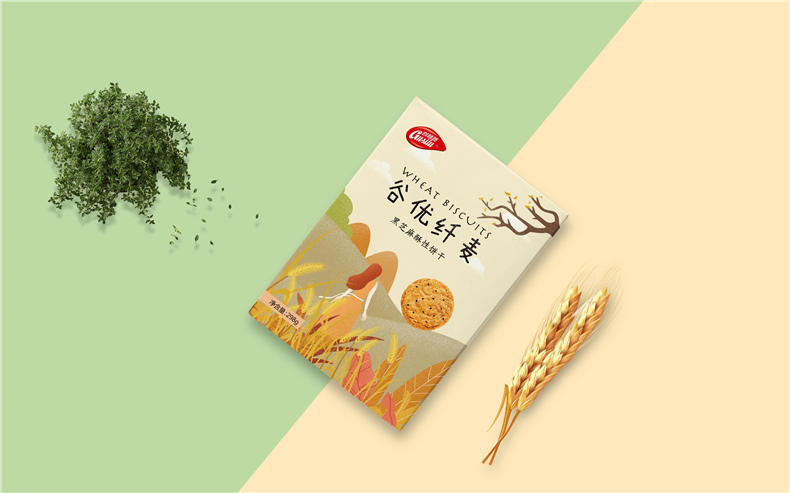 【食品包裝設計】 餅干產(chǎn)品包裝設計 成都包裝設計公司
