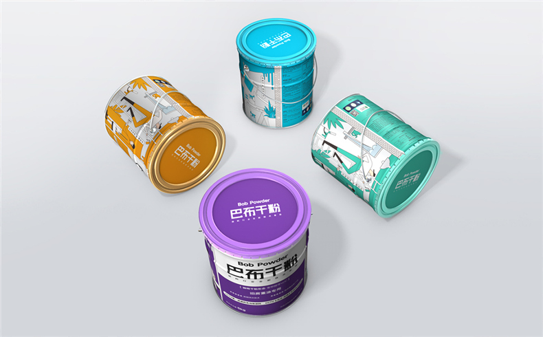 【工業(yè)產(chǎn)品包裝設計】 墻面涂料包裝設計 建材產(chǎn)品包裝設計