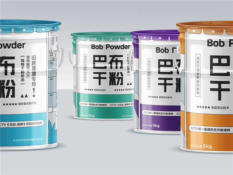 【工業(yè)產(chǎn)品包裝設計】 墻面涂料包裝設計 建材產(chǎn)品包裝設計