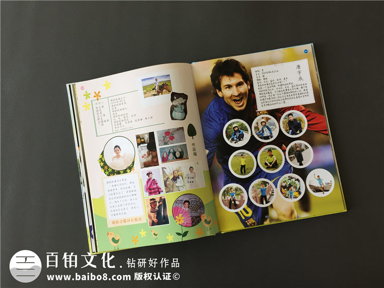 小學(xué)生畢業(yè)班級紀念冊制作-同學(xué)錄照片書(shū)相冊設計-錦西外國語(yǔ)實(shí)小