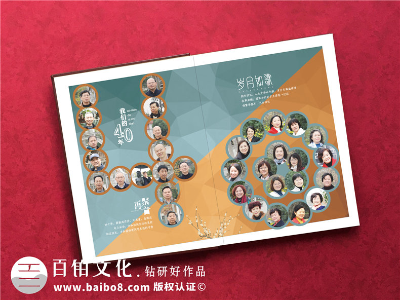 40年同學(xué)聚會(huì )相冊影集序言-40周年同學(xué)回憶錄相冊