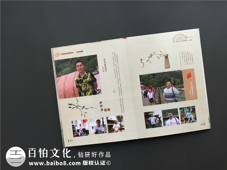 20年同學(xué)會(huì )紀念冊設計思路-通訊錄定制讓人感想無(wú)限-重慶吹角中學(xué)