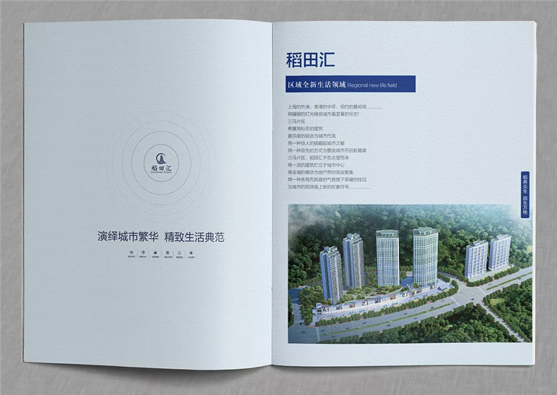 高端大氣樓書(shū)畫(huà)冊制作-展現房地產(chǎn)樓盤(pán)的獨特魅力