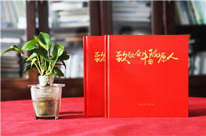 周年企業(yè)畫(huà)冊-十周年記錄畫(huà)冊送給員工團隊