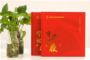 抗疫紀念畫(huà)冊設計-單位抗擊疫情志愿者事跡宣傳圖冊影集