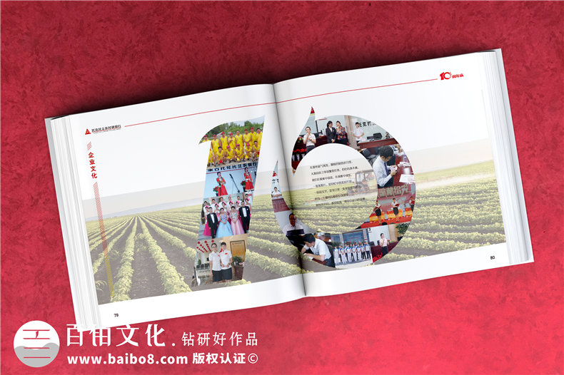 公司周年活動(dòng)紀念畫(huà)冊-銘記團隊部門(mén)成長(cháng)的周年慶畫(huà)冊設計