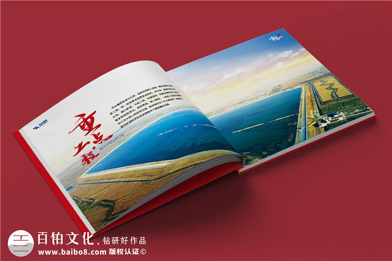 集團三十周年紀念冊-水利電力工程公司30周年畫(huà)冊設計