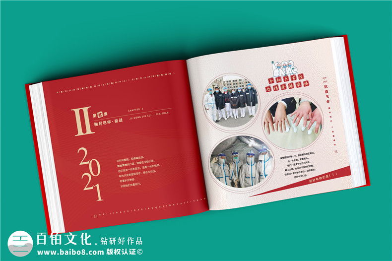 3年抗疫紀念冊-記錄2020-2022社區醫院抗擊疫情防控的畫(huà)冊