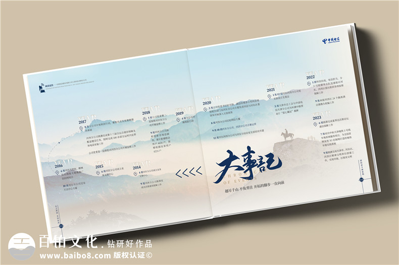 企業(yè)品牌周年畫(huà)冊設計-回溯輝煌回顧品牌大事記