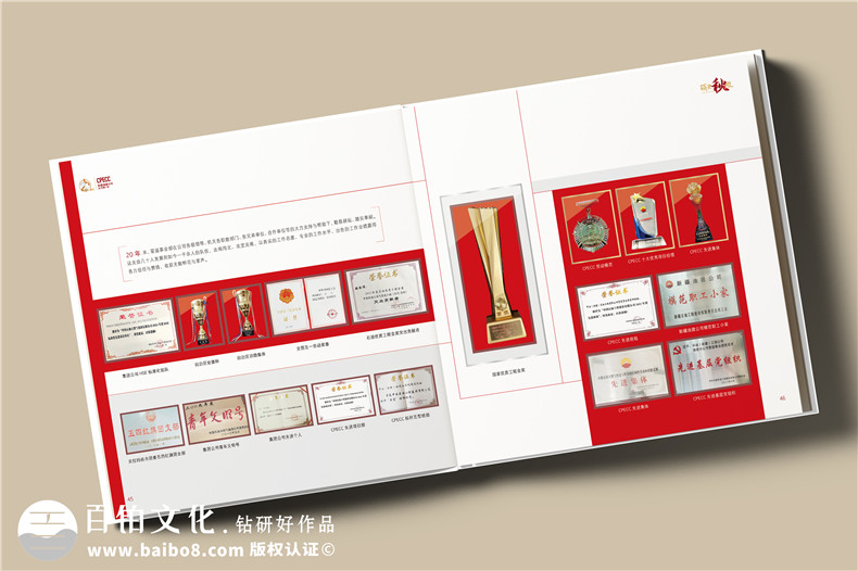 國企20周年宣傳畫(huà)冊-石油化工公司成立二十周年紀念冊