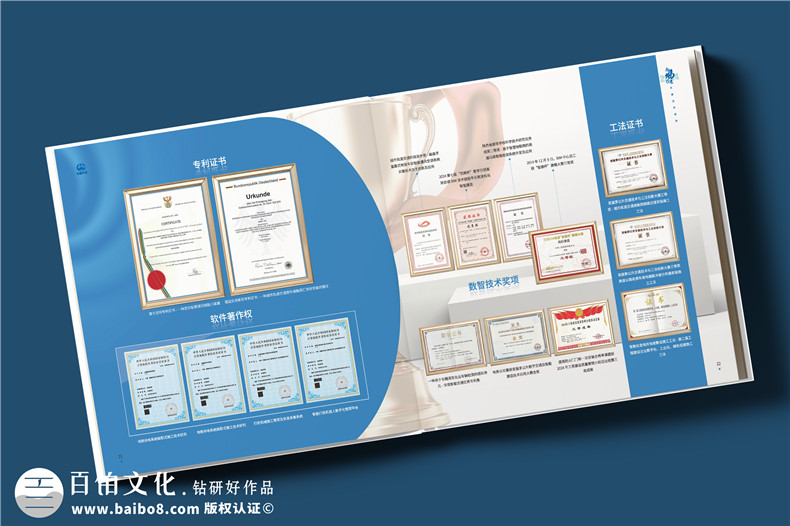 電務(wù)公司年度畫(huà)冊設計-企業(yè)年終總結宣傳冊制作