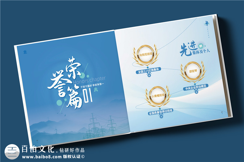 電務(wù)公司年度畫(huà)冊設計-企業(yè)年終總結宣傳冊制作