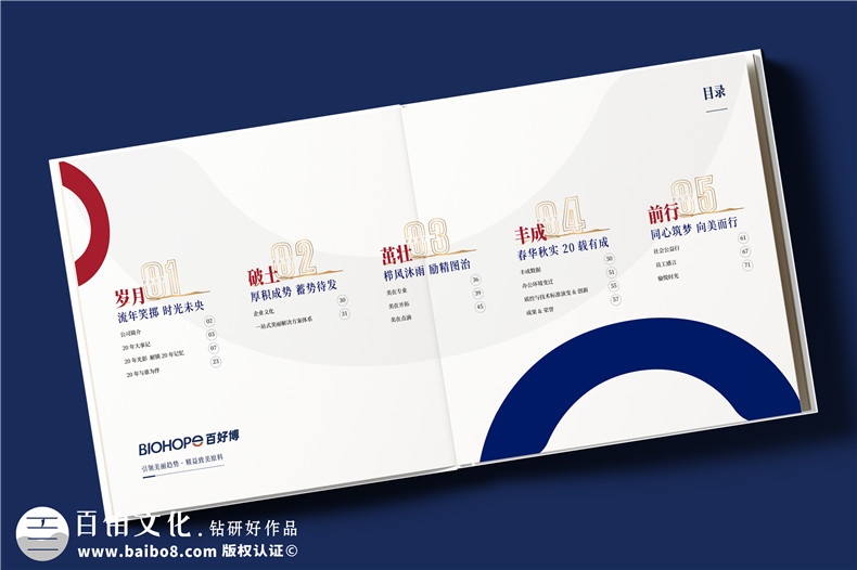 生物科技公司20周年紀念冊--解碼生命,共筑未來(lái)?