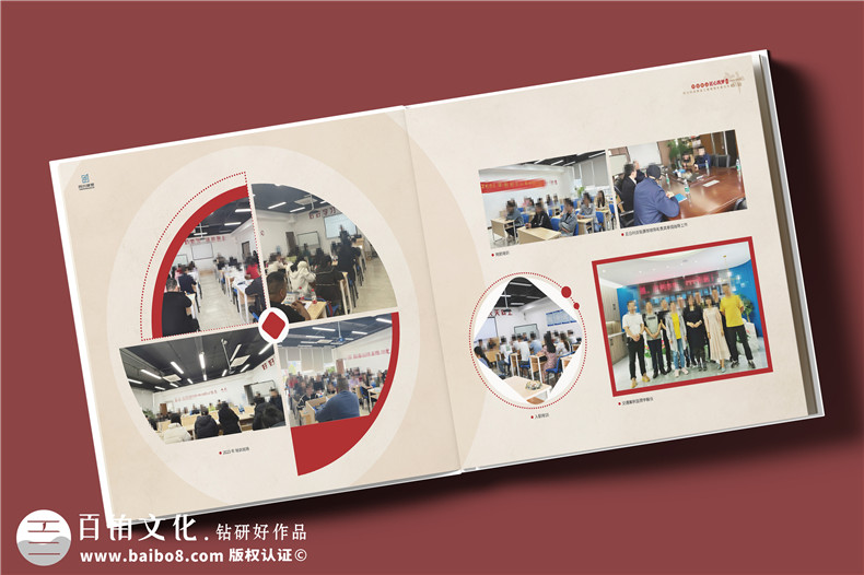 建筑行業(yè)公司成立20周年紀念冊-工程公司周年慶畫(huà)冊