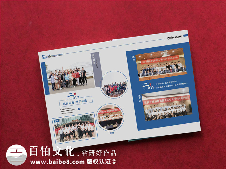 產(chǎn)品研發(fā)和銷(xiāo)售企業(yè)的周年慶活動(dòng)紀念冊制作-記載崢嶸歲月第3張-宣傳畫(huà)冊,紀念冊設計制作-價(jià)格費用,文案模板,印刷裝訂,尺寸大小