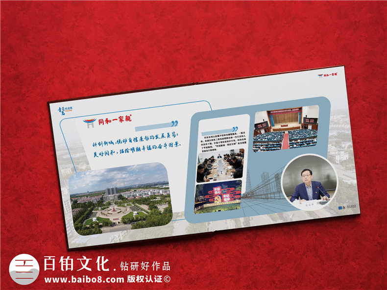 城市發(fā)展回顧紀念冊-記錄高新區開(kāi)發(fā)建設的畫(huà)冊影集