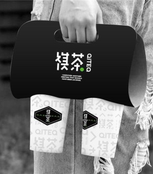 茶飲品牌VI設計 現煮茶飲vi設計