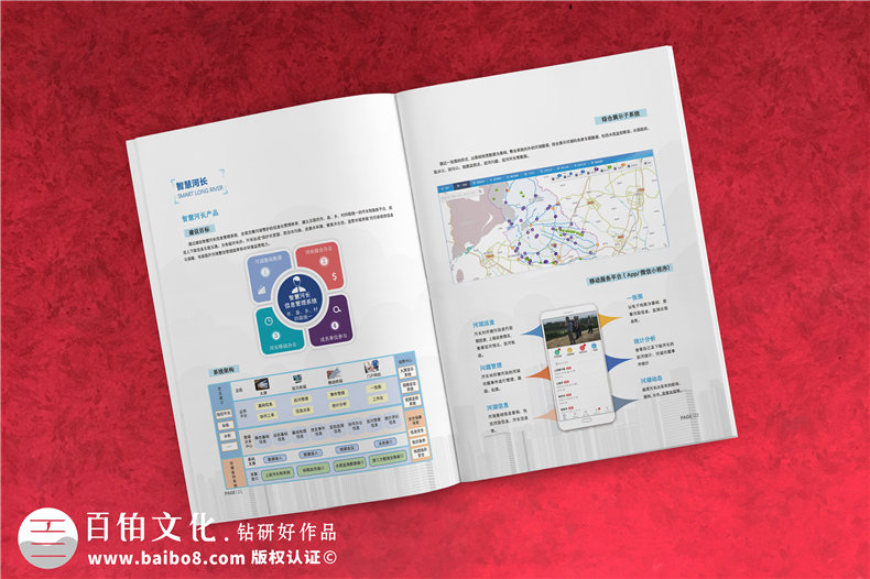 智能科技信息技術(shù)公司畫(huà)冊設計-智慧城市產(chǎn)品宣傳冊彩頁(yè)