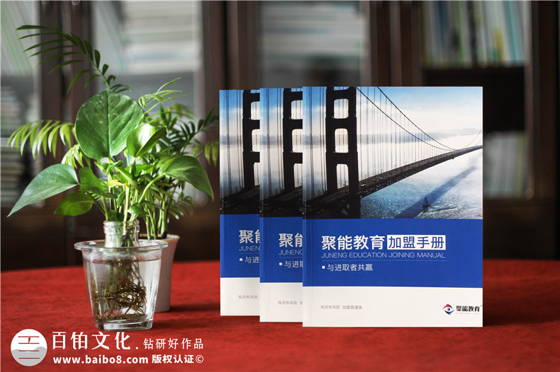 教育品牌招商加盟手冊怎么制作-培訓學(xué)校機構宣傳冊設計