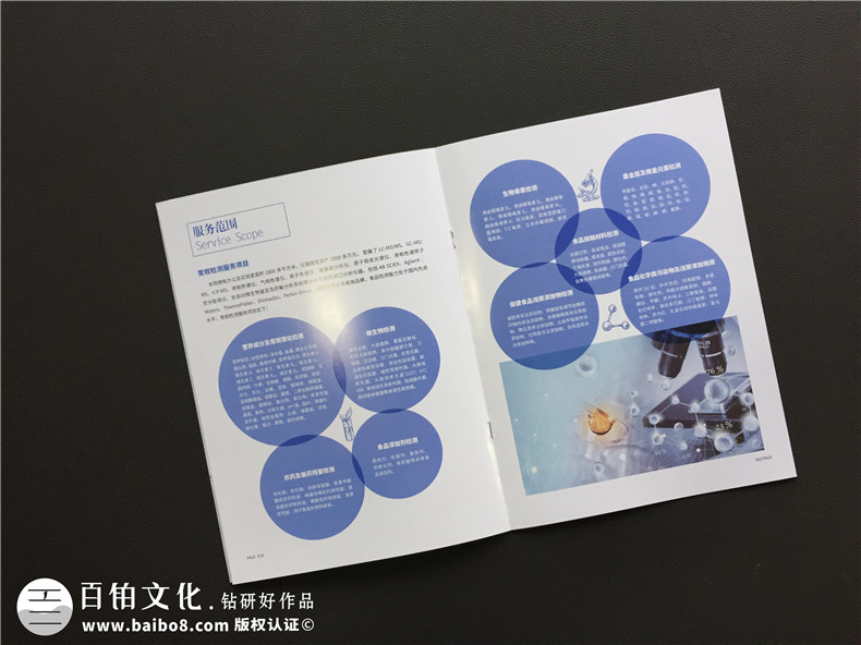 【食品檢測公司宣傳冊設計】食品企業(yè)畫(huà)冊制作-長(cháng)沙畫(huà)冊設計公司