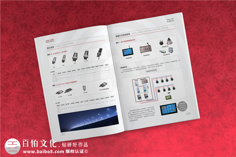 照明工程EPC專(zhuān)業(yè)服務(wù)商公司宣傳冊設計-智慧光電燈具產(chǎn)品樣本冊