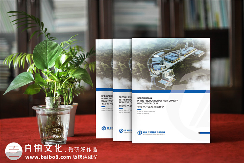 活性鈣生產(chǎn)廠(chǎng)家宣傳冊設計-鈣業(yè)公司畫(huà)冊制作