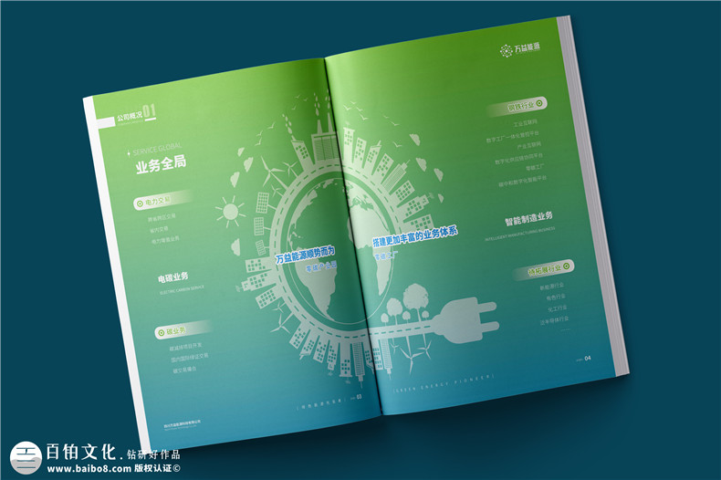 能源科技企業(yè)宣傳冊設計-電碳交易公司畫(huà)冊制作