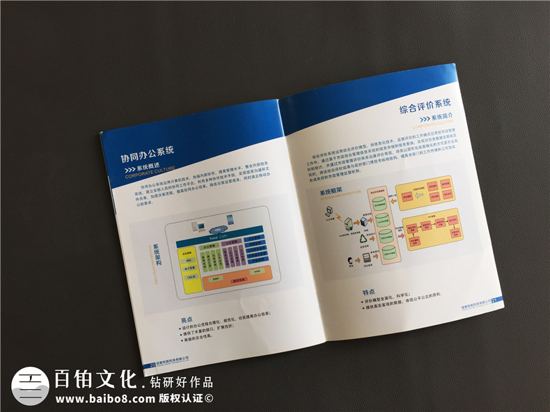 軟件操作系統公司宣傳畫(huà)冊制作-企業(yè)宣傳冊設計