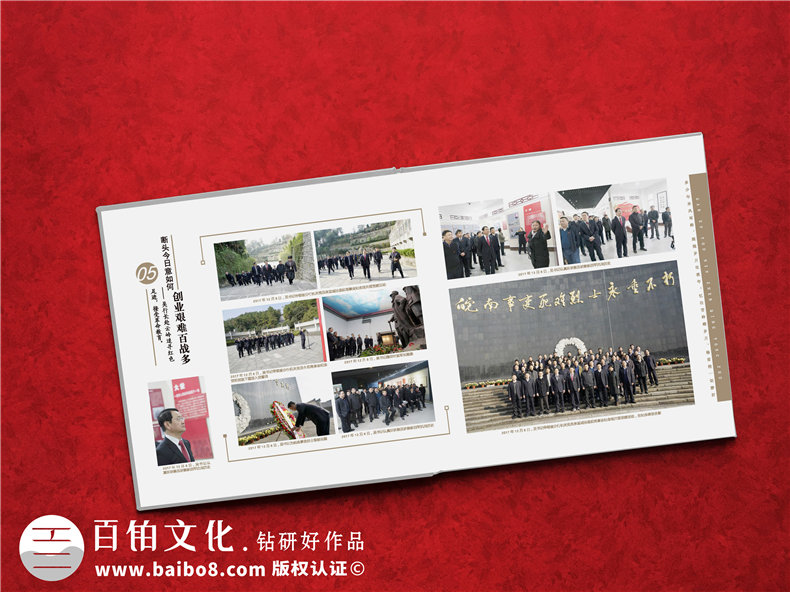 銀行行長(cháng)退休紀念冊-單位老總調職個(gè)人風(fēng)采掠影畫(huà)冊