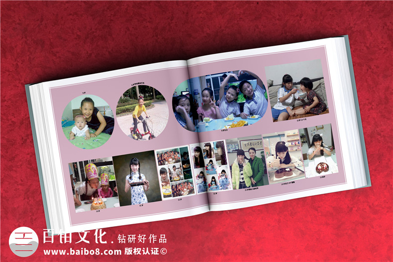 孩子的成人禮相冊制作-成長(cháng)照片影集記錄美好故事