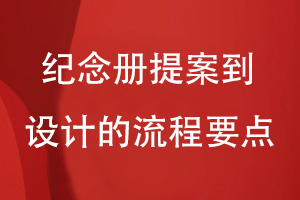 紀念冊制作流程分享-從設計提案到平面設計的流程要點(diǎn)