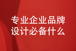 企業(yè)品牌設計-專(zhuān)業(yè)設計師開(kāi)展品牌設計必備什么
